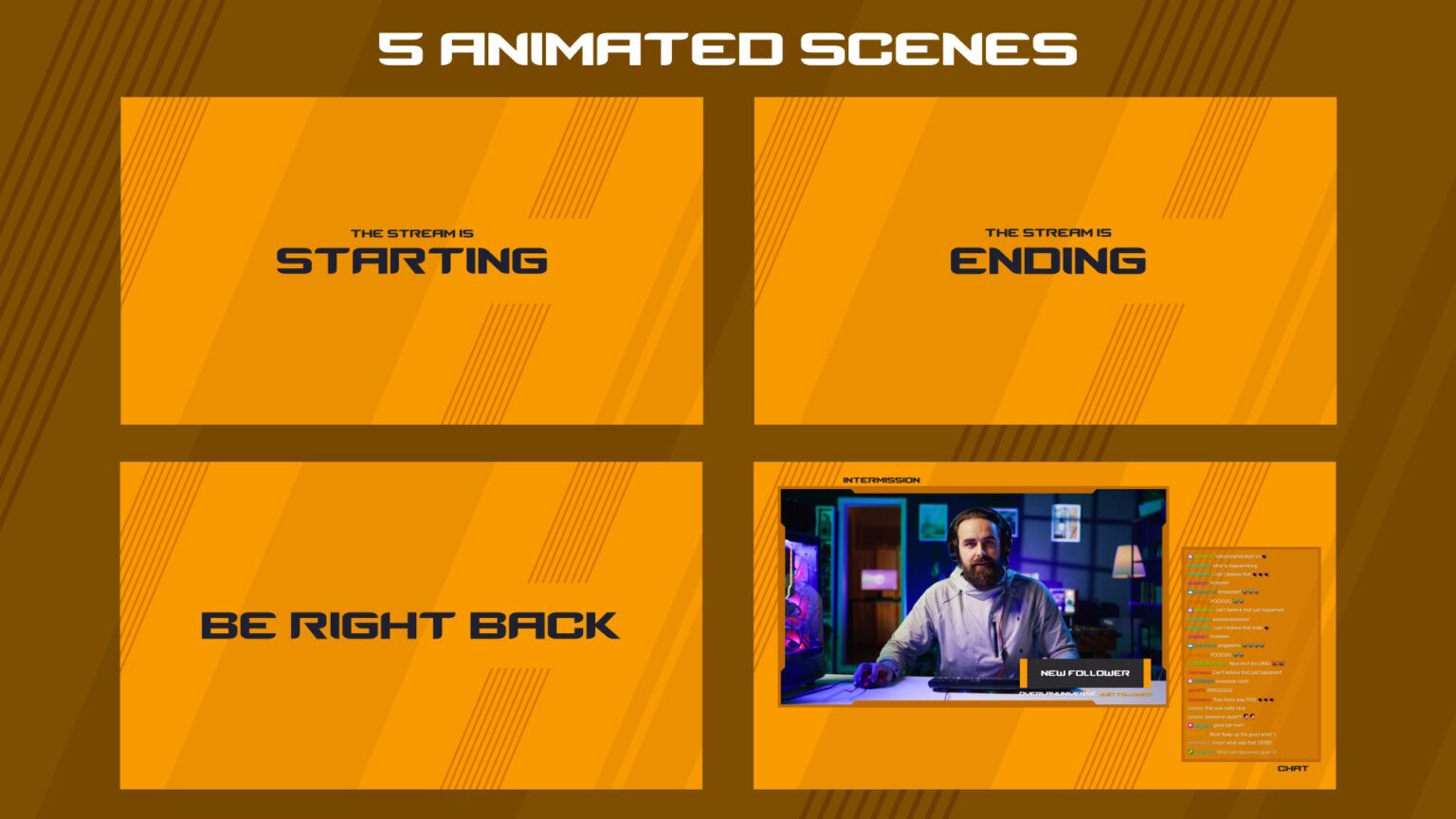 Strike (T) Stream Package - OverlayUniverse