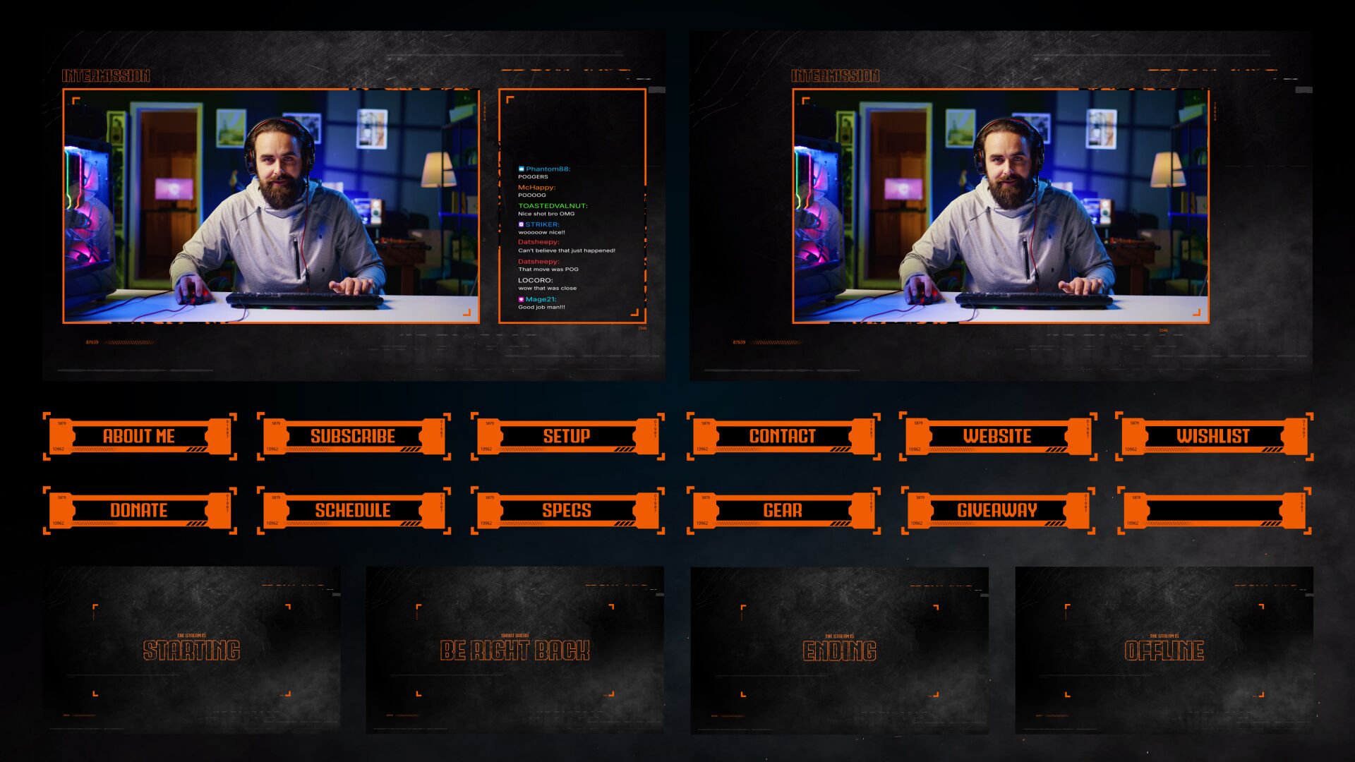 Ops Streaming Tactical Ops Stream Package - OverlayUniverse